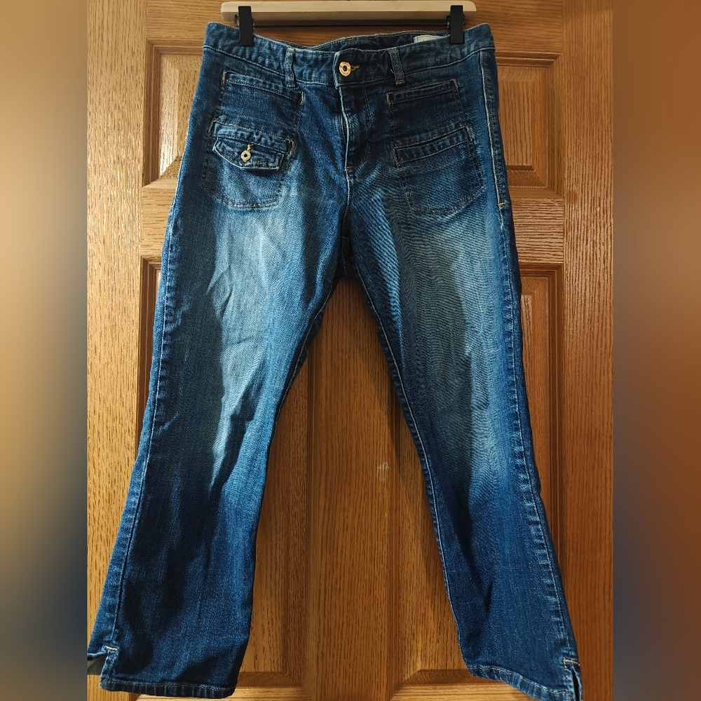 Women's Tommy Hilfiger Blue Jeans Size 12 Mid Rise